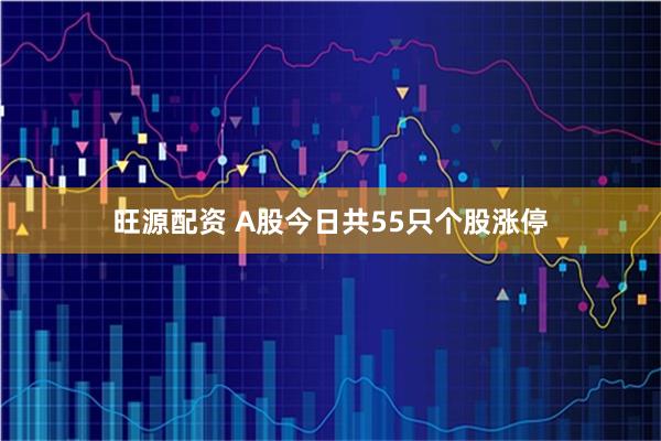 旺源配资 A股今日共55只个股涨停