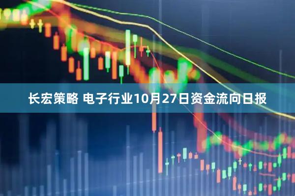 长宏策略 电子行业10月27日资金流向日报