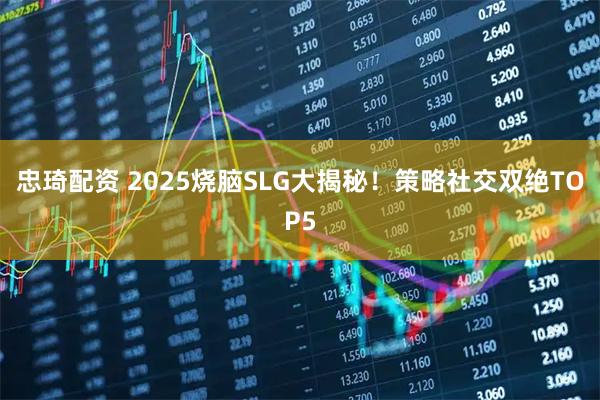 忠琦配资 2025烧脑SLG大揭秘！策略社交双绝TOP5